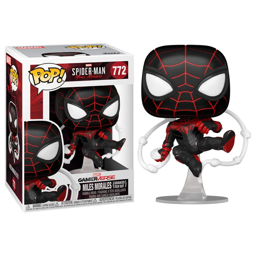 Funko POP figura Marvel Pókember Miles Morales Advanced Tech Suit termékfotó