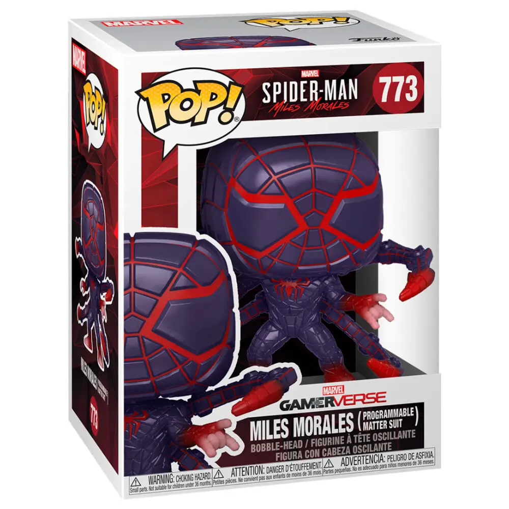 Funko POP figura Marvel Pókember Miles Morales Programmable Matter Suit termékfotó
