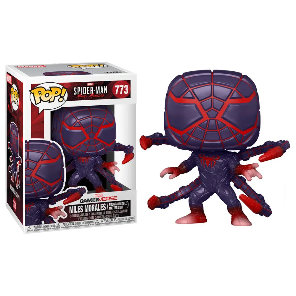 Funko POP figura Marvel Pókember Miles Morales Programmable Matter Suit termékfotó