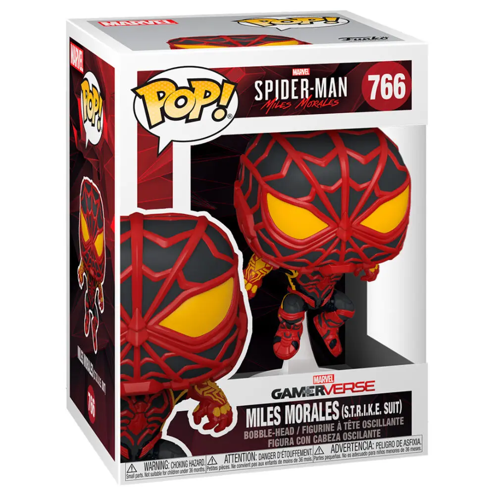 Funko POP figura Marvel Pókember Miles Morales S.T.R.I.K.E. Suit termékfotó