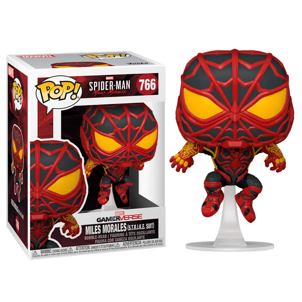 Funko POP figura Marvel Pókember Miles Morales S.T.R.I.K.E. Suit termékfotó