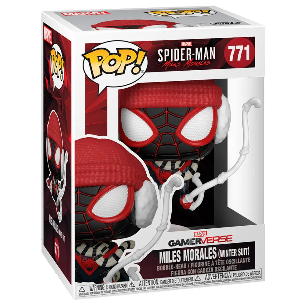 Funko POP figura Marvel Spider-man Miles Morales Winter Suit termékfotó