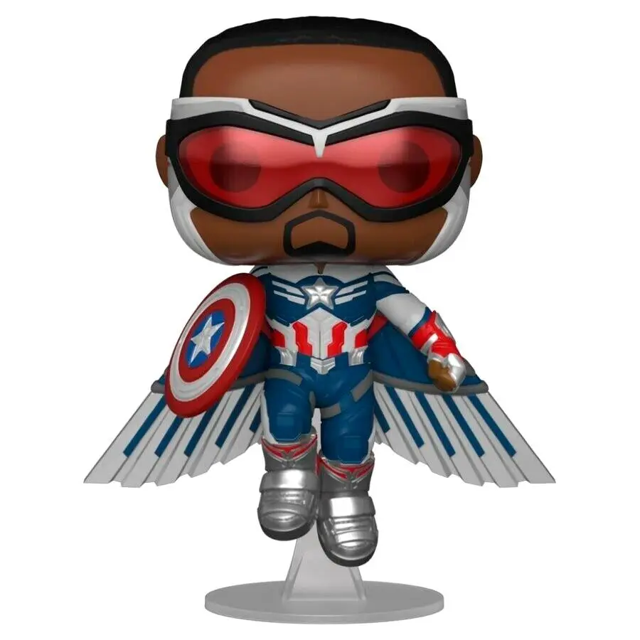 Funko POP figura Marvel The Falcon and the Winter Soldier Amerika Kapitány Exkluzív termékfotó