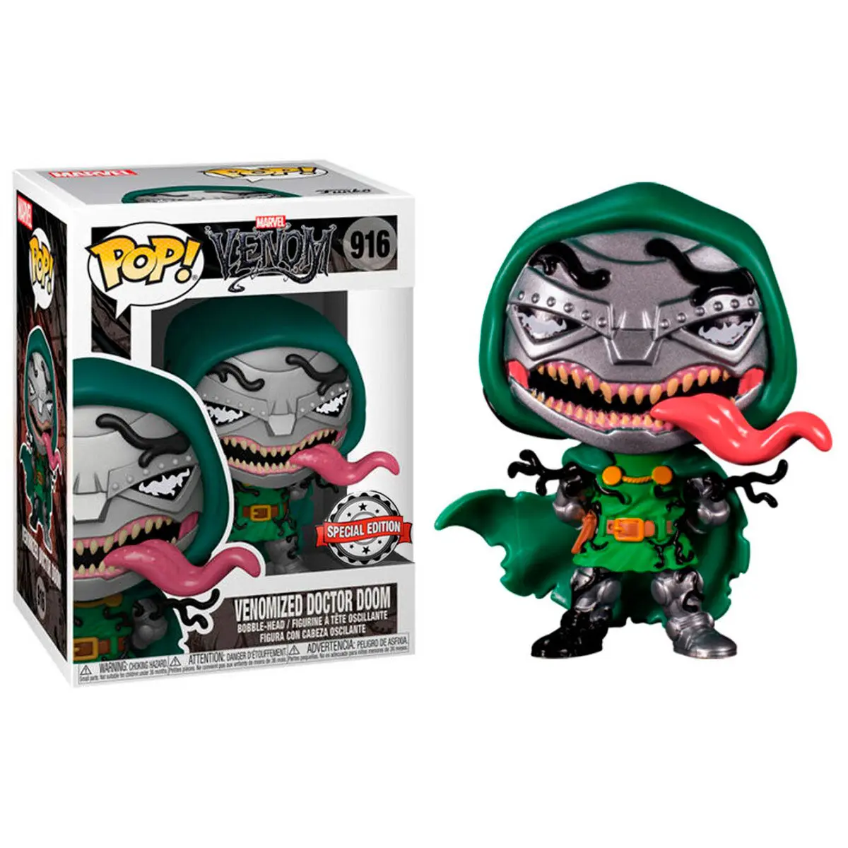 Funko POP figura Marvel Venom Venomized Doctor Doom Exclusive termékfotó