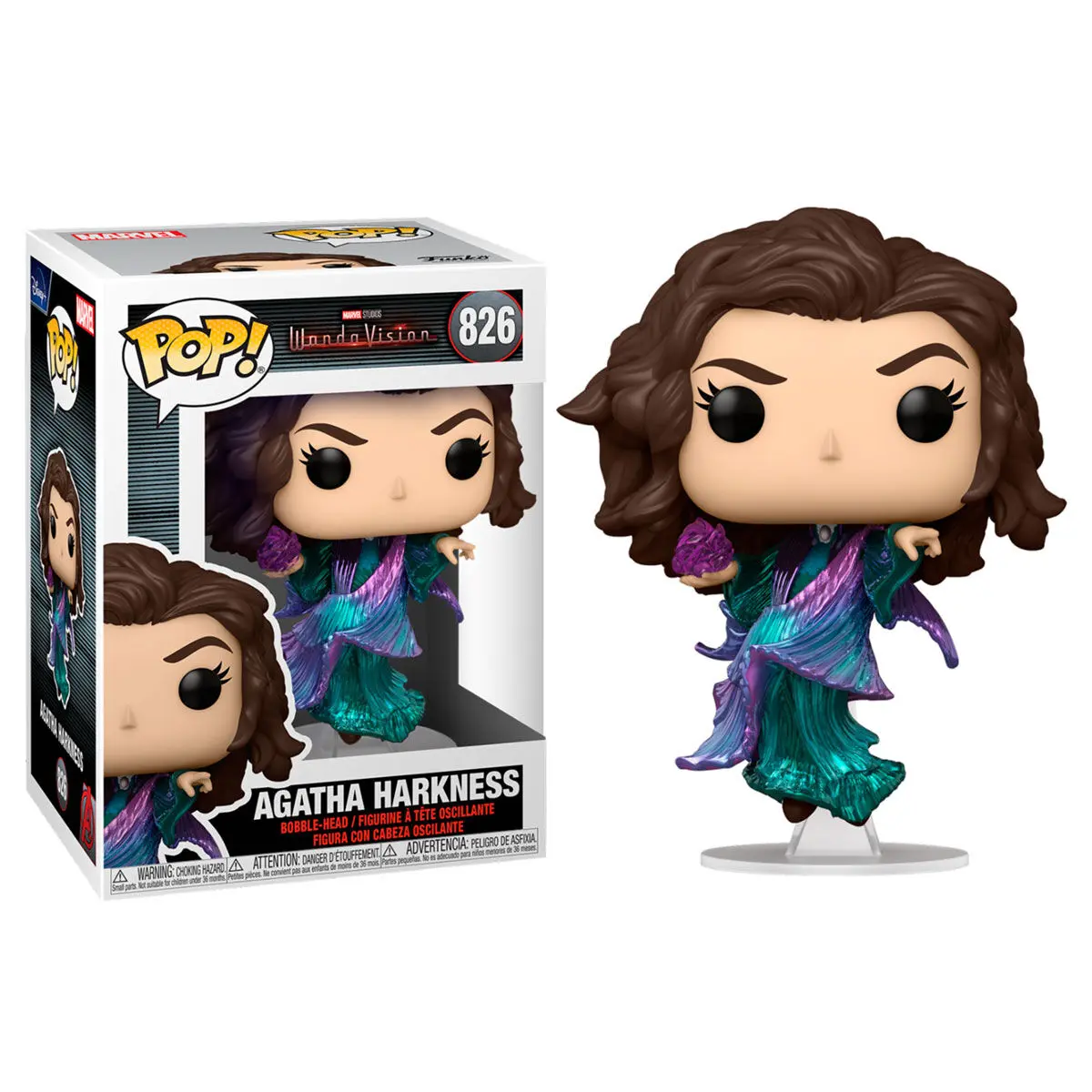 Funko POP figura Marvel WandaVision Agatha Harkness termékfotó