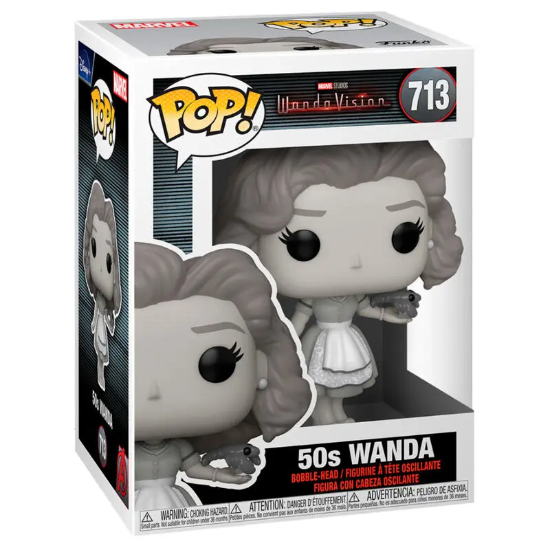 WandaVision POP! TV Vinyl Figure Wanda (50s) 9 cm termékfotó