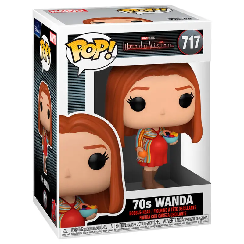 WandaVision POP! TV Vinyl Figure Wanda (70s) 9 cm termékfotó