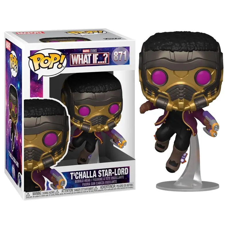 Funko POP figura Marvel What If T'Challa Star-Lord termékfotó