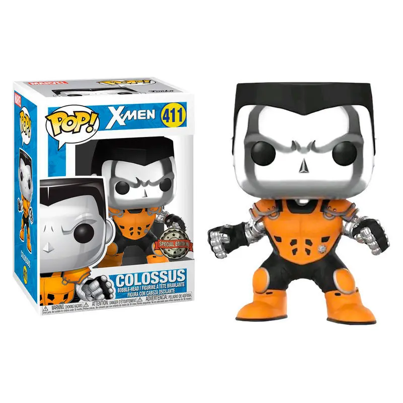 Funko POP figura Marvel X-Force Colossus Silver Chrome Exkluzív termékfotó