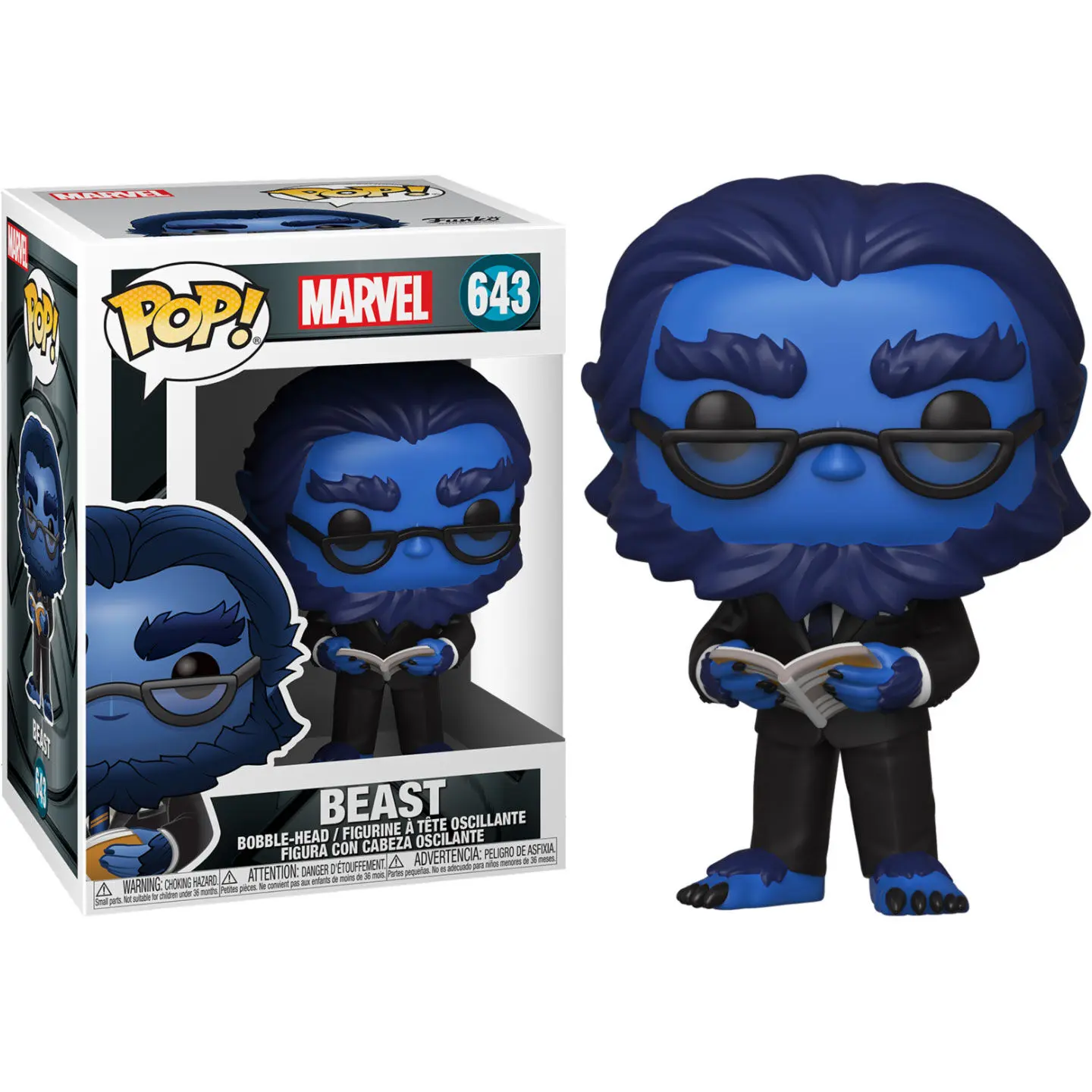 X-Men 20th Anniversary POP! Marvel Vinyl Figure Beast 9 cm termékfotó