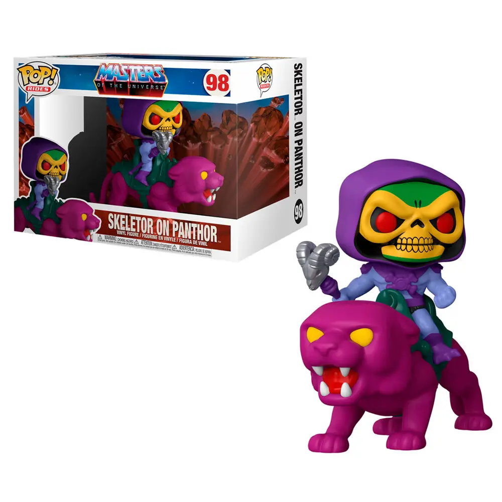 Funko POP figura Masters of the Universe Skeletor on Panthor termékfotó