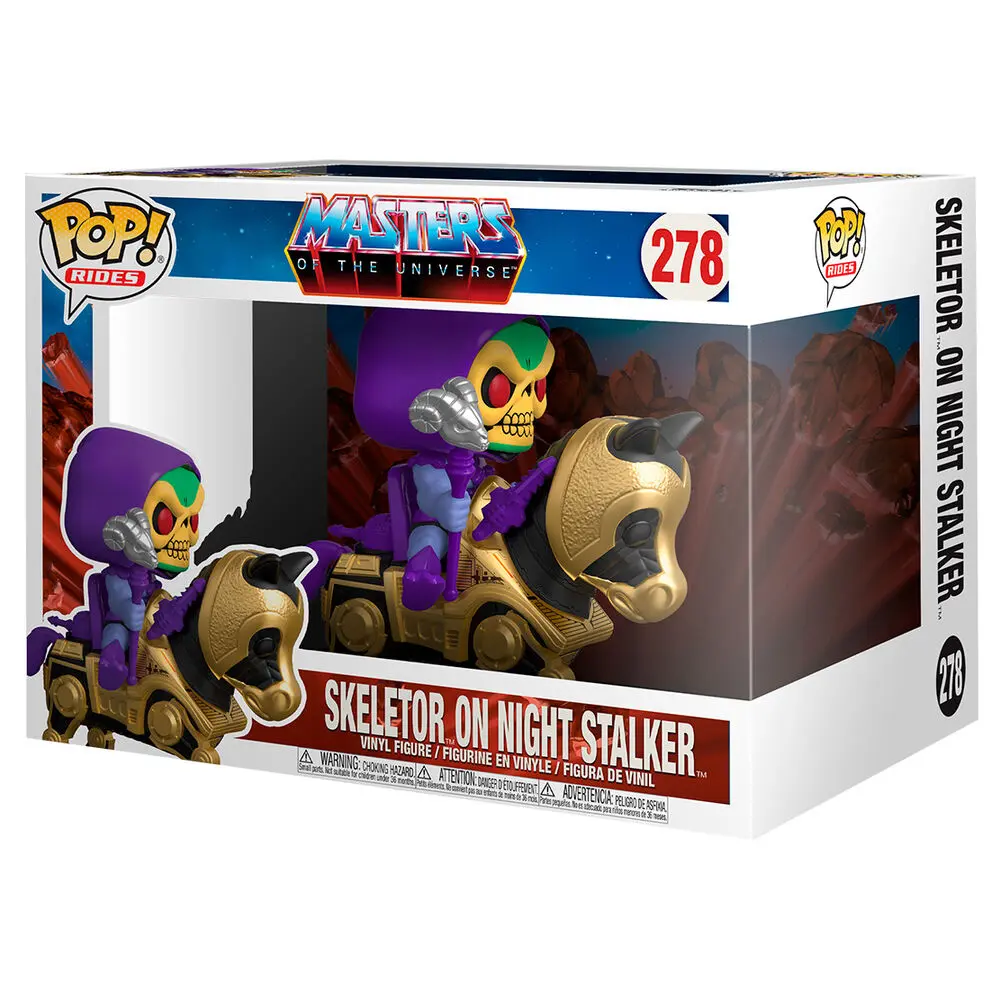 Funko POP figura Masters Of The Universe Skeletor with Night Stalker termékfotó