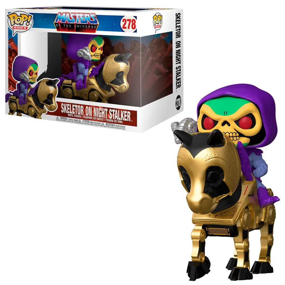 Funko POP figura Masters Of The Universe Skeletor with Night Stalker termékfotó