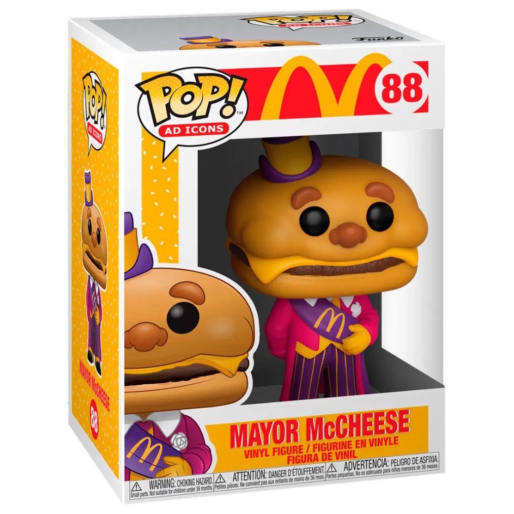 Funko POP figura McDonalds Mayor McCheese termékfotó