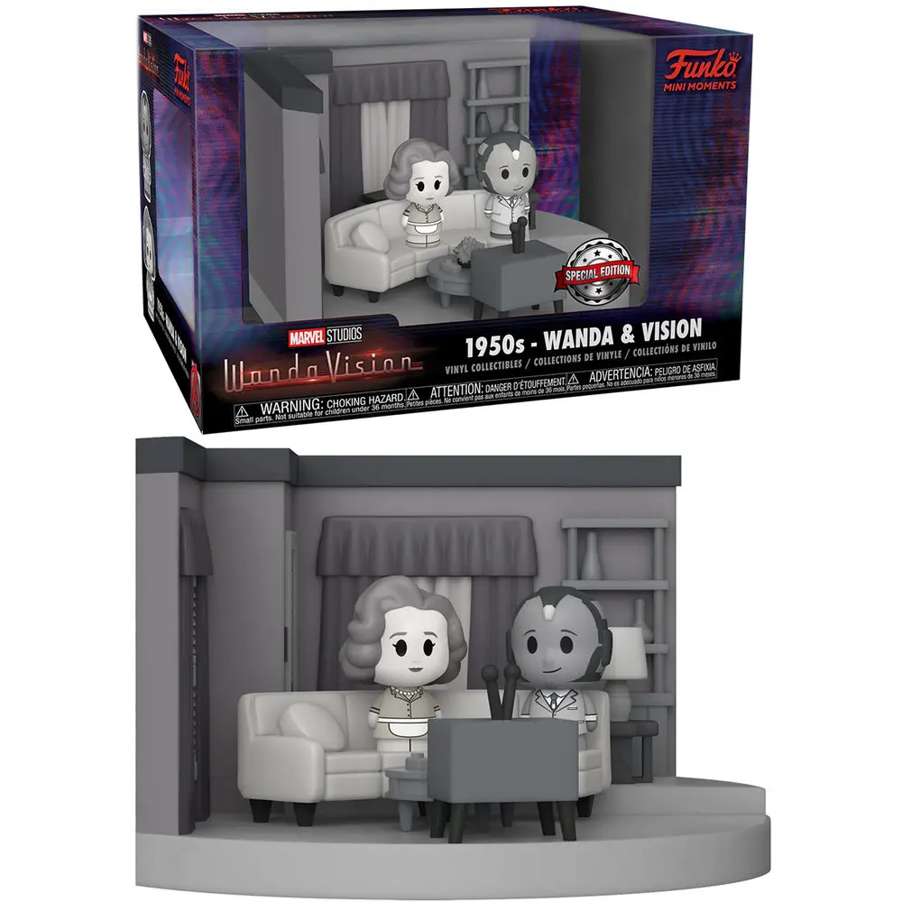Funko POP figura Mini Moments Marvel Wanda Vision 1950 Exkluzív termékfotó