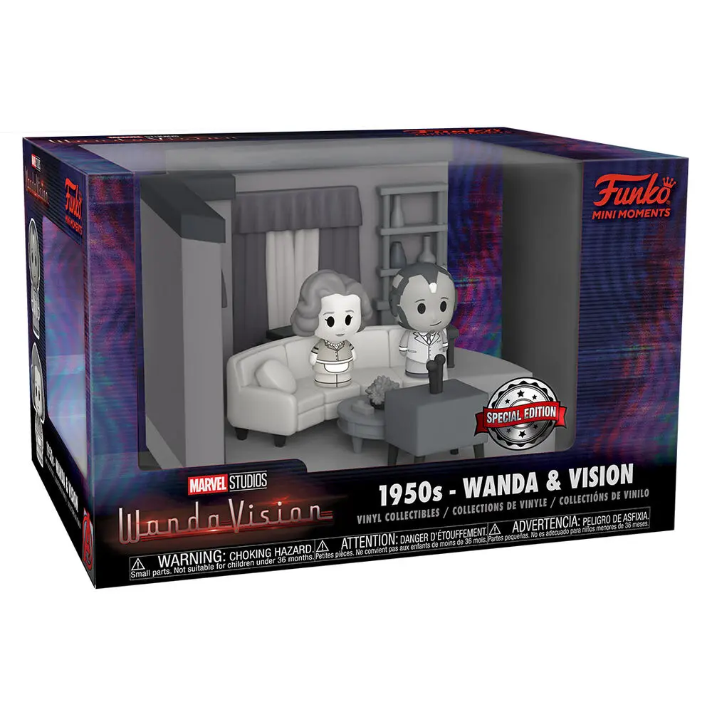 Funko POP figura Mini Moments Marvel Wanda Vision 1950 Exkluzív termékfotó