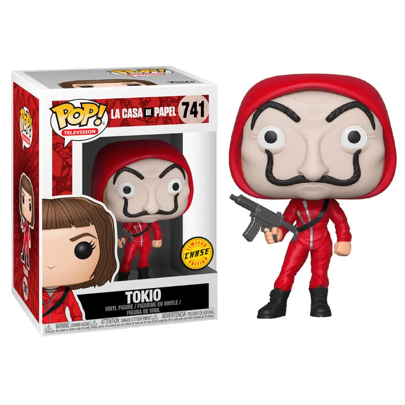 Funko POP figura Money Heist Tokio with Mask Chase termékfotó