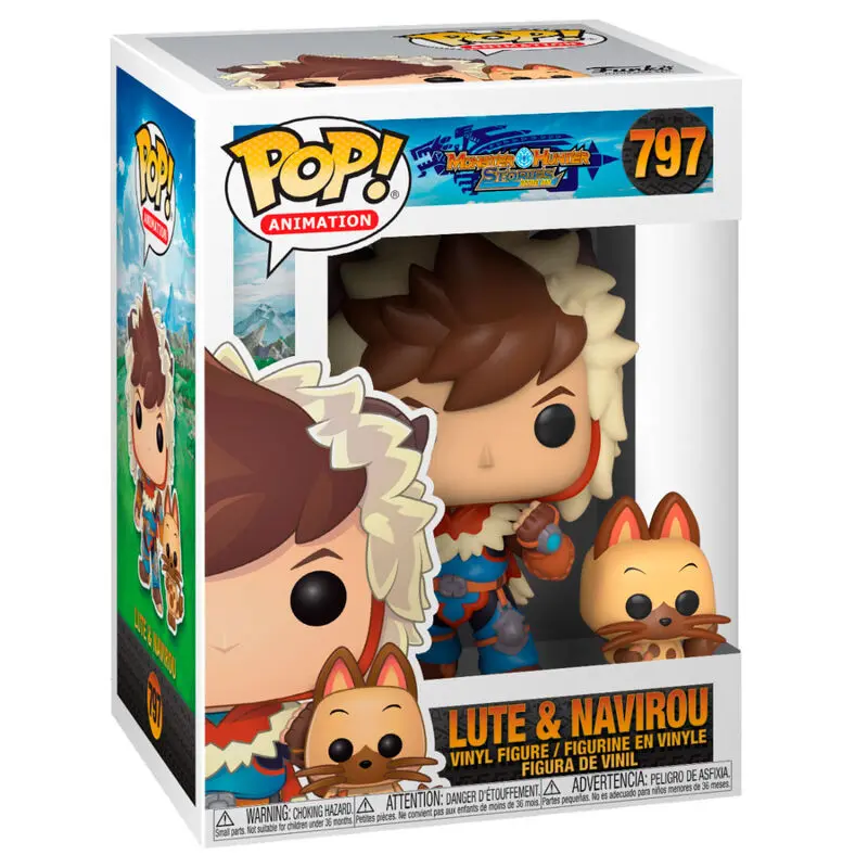 Funko POP figura Monster Hunter Lute with Navirou termékfotó