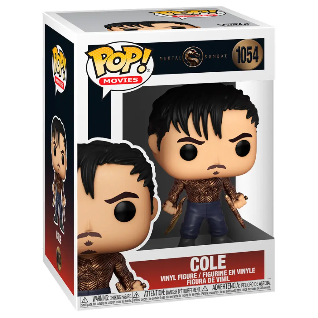 Funko POP figura Mortal Kombat Cole Young termékfotó