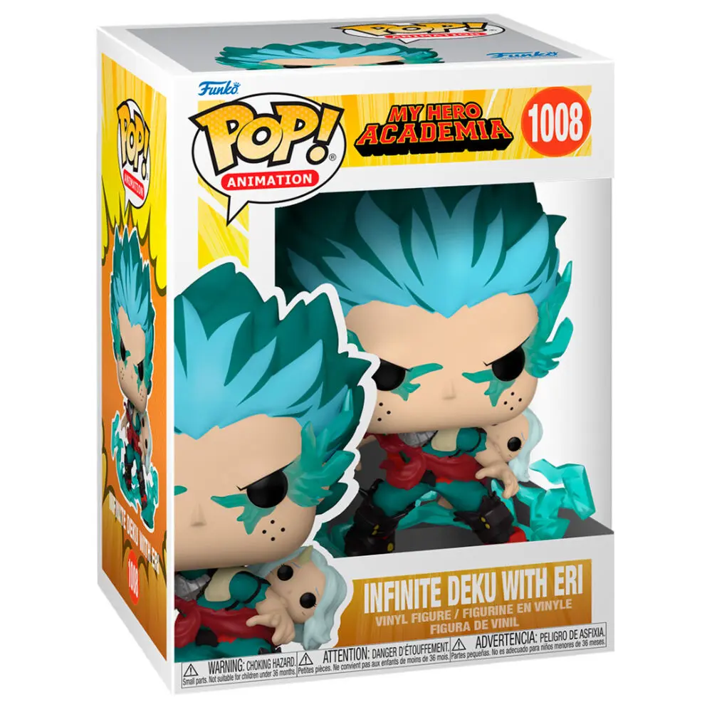 My Hero Academia POP! Animation Vinyl Figur Infinite Deku w/Eri 9 cm termékfotó