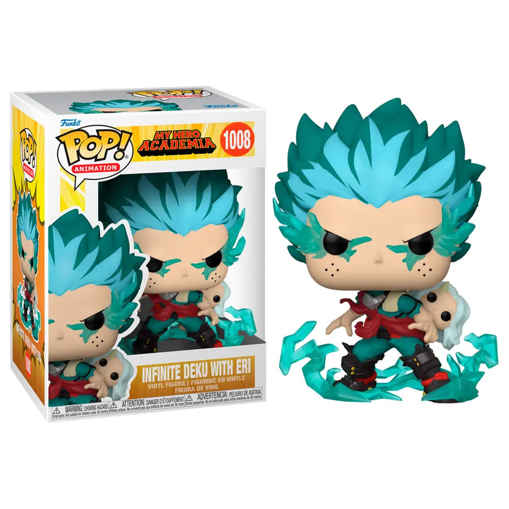 My Hero Academia POP! Animation Vinyl Figur Infinite Deku w/Eri 9 cm termékfotó