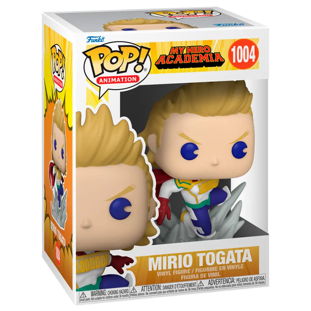 My Hero Academia POP! Animation Vinyl Figure Mirio in Hero Costume 9 cm termékfotó