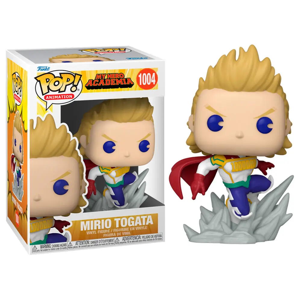 My Hero Academia POP! Animation Vinyl Figure Mirio in Hero Costume 9 cm termékfotó