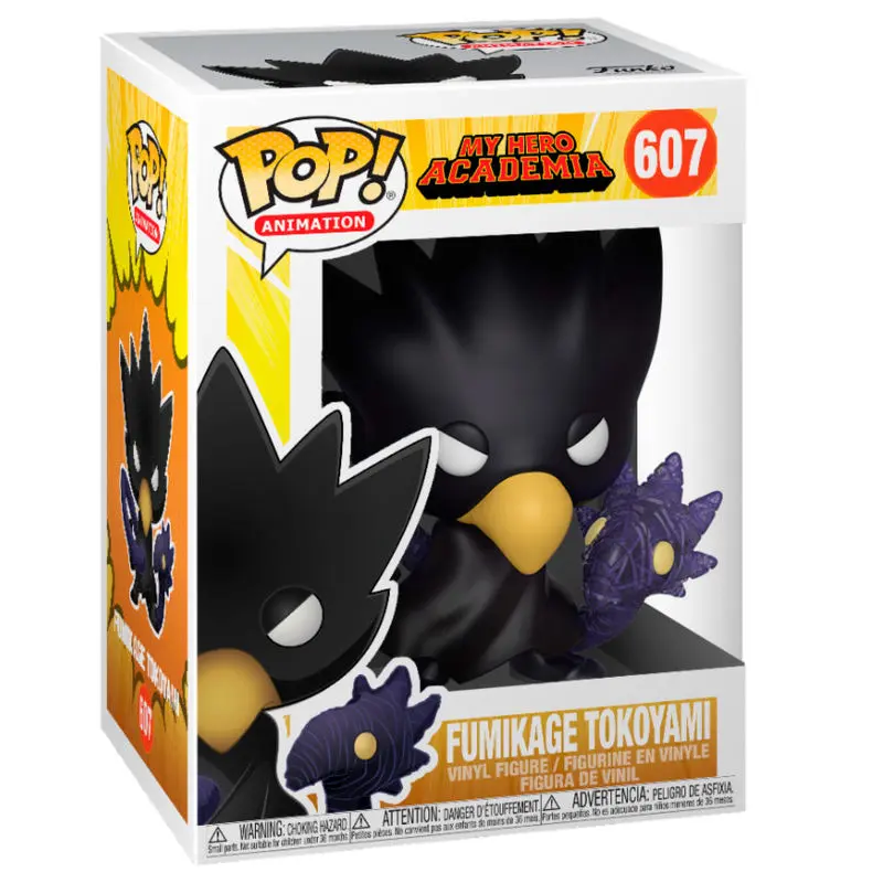 My Hero Academia POP! Animation Vinyl Figur Tokoyami 9 cm termékfotó