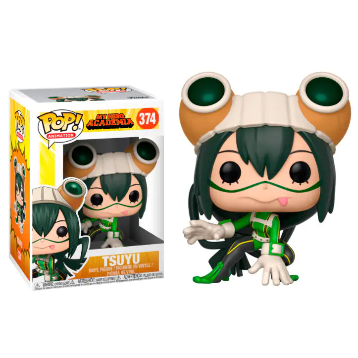 My Hero Academia POP! Animation Vinyl Figure Tsuyu 9 cm termékfotó