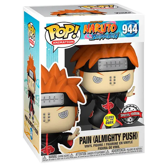 Funko POP figura Naruto Pain Shinra Tensei Almighty Push Exkluzív termékfotó