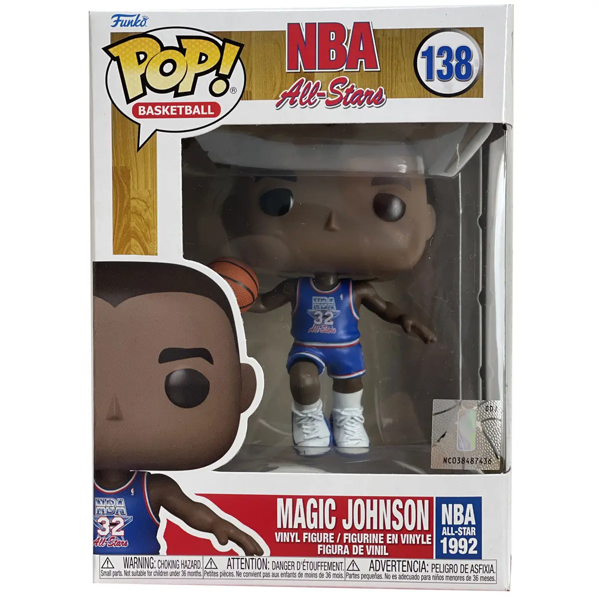 Funko POP figura NBA All Star Magic Johnson 1992 termékfotó