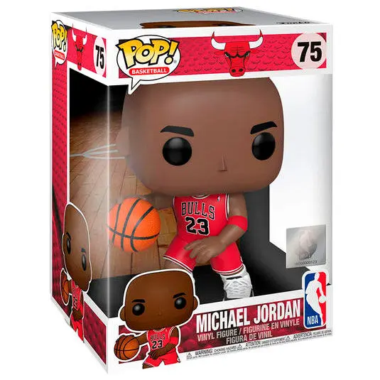 Funko POP figura NBA Bulls Michael Jordan Red Jersey 25cm termékfotó
