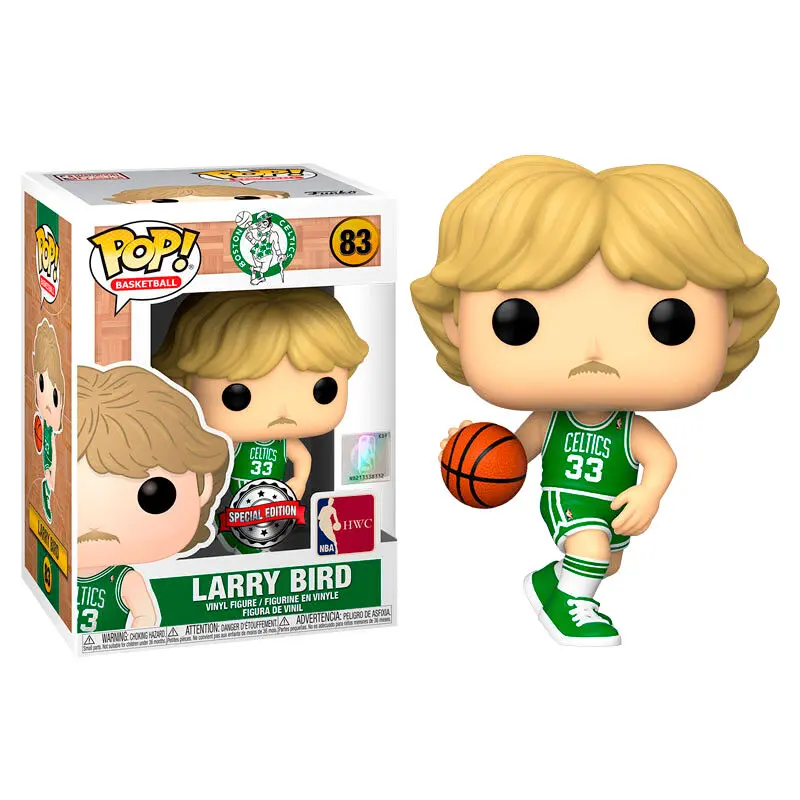 Funko POP figura NBA Celtics Larry Bird Away Uniform Exkluzív termékfotó