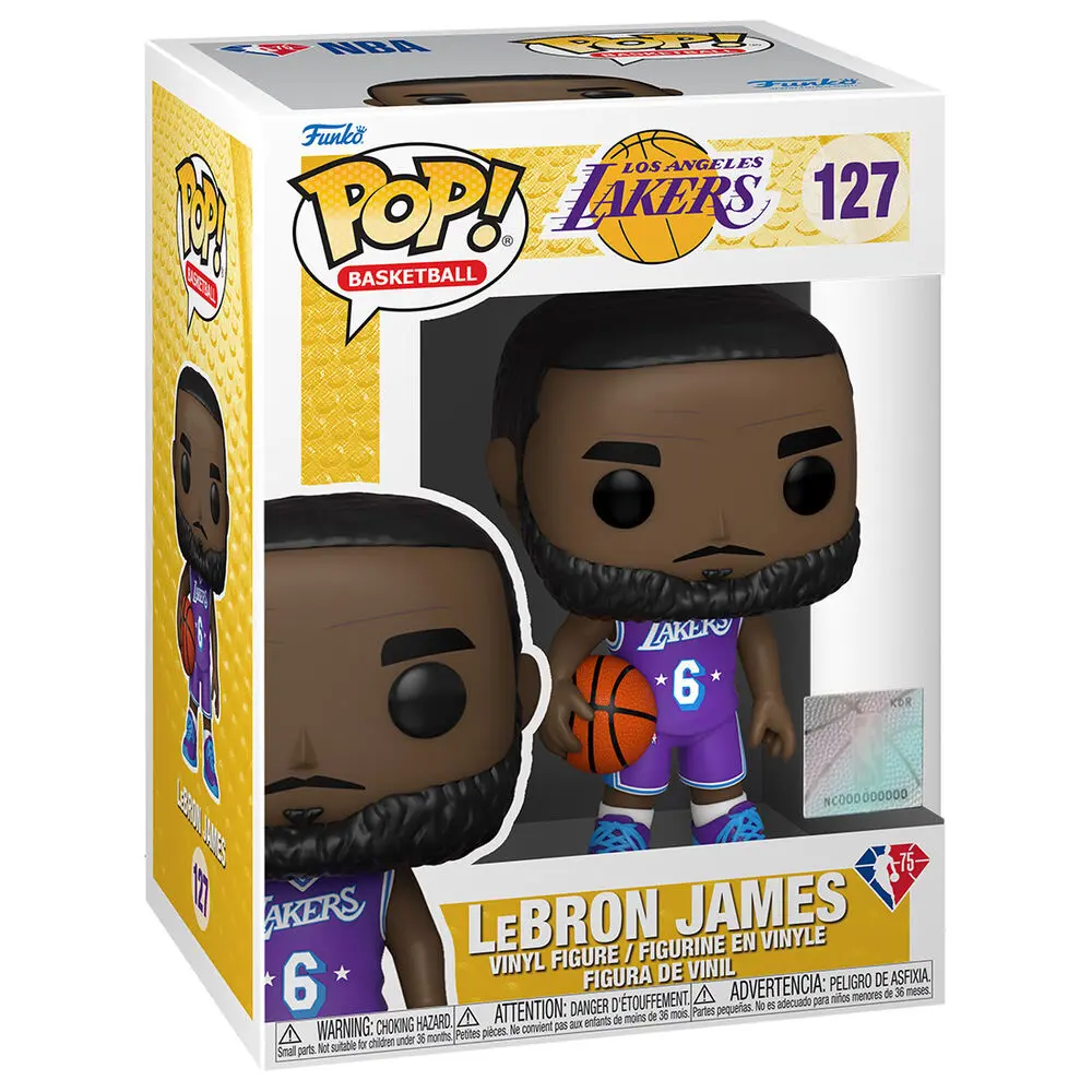 Funko POP figura NBA Lakers LeBron James City Edition 2021 termékfotó