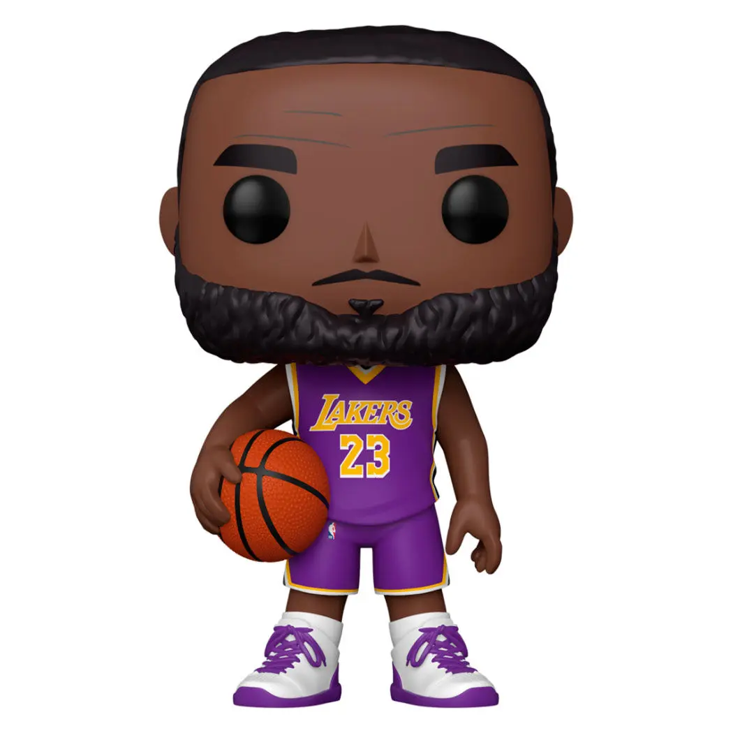 Funko POP figura NBA Lakers LeBron James Purple Jersey 25cm termékfotó