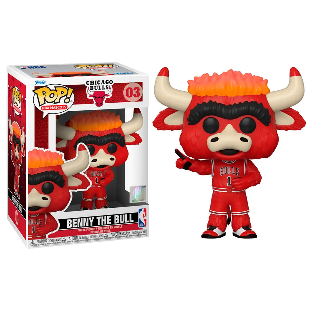 Funko POP figura NBA Mascots Chicago Benny the Bull termékfotó
