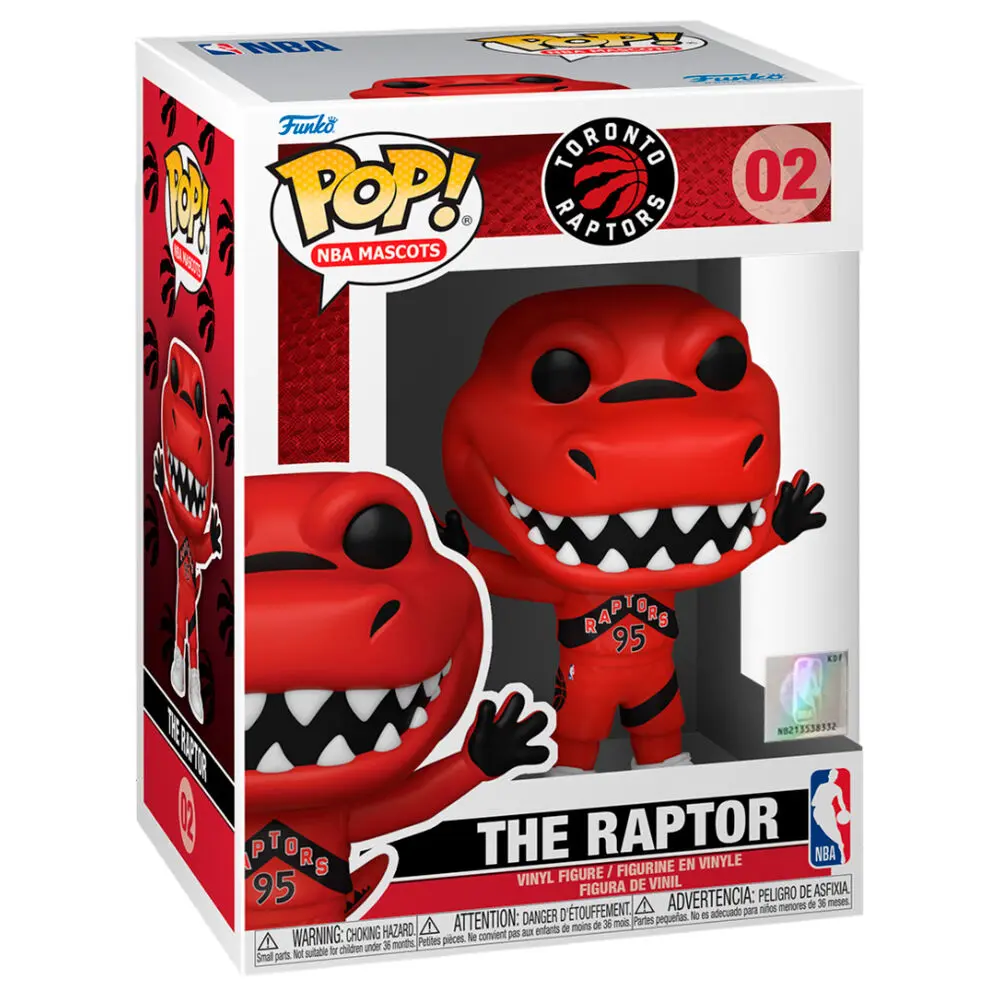 Funko POP figura NBA Mascots Toronto Raptor New Pose termékfotó