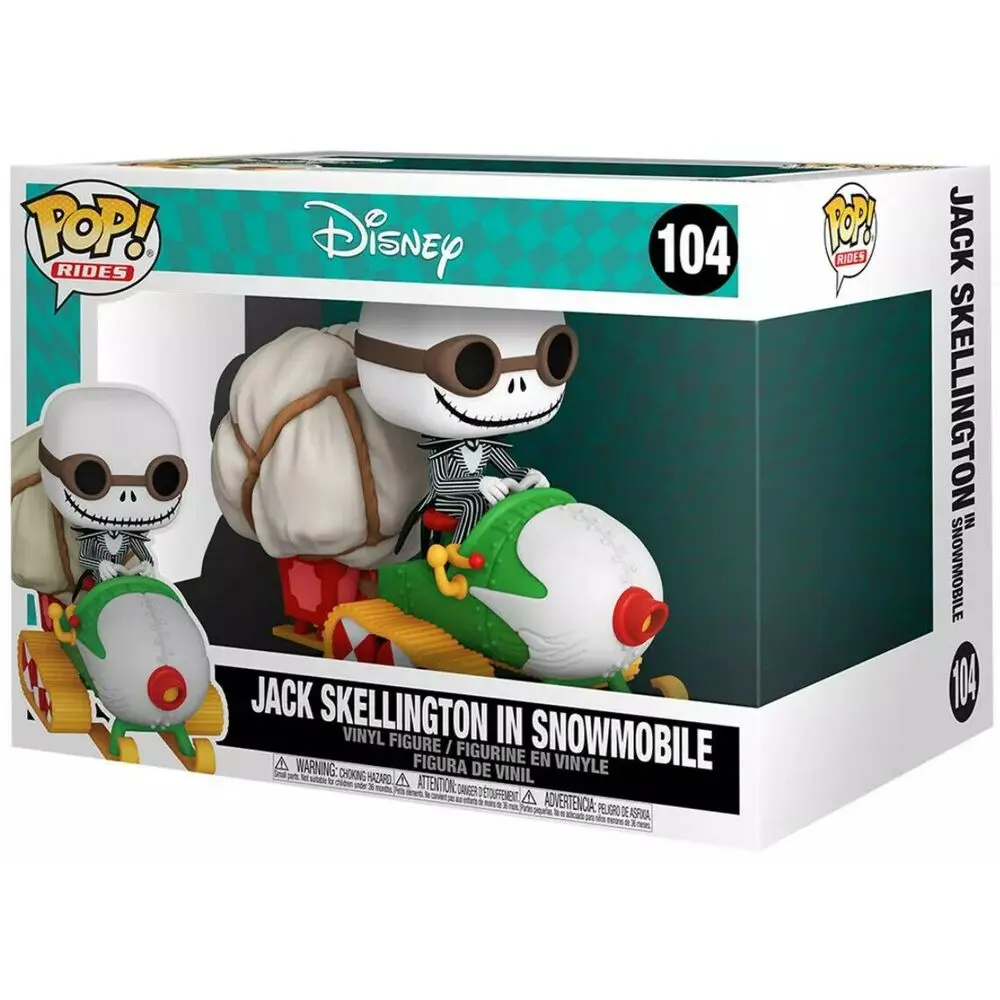 Funko POP figura Nightmare Before Christmas Jack with Goggles & Snowmobile termékfotó