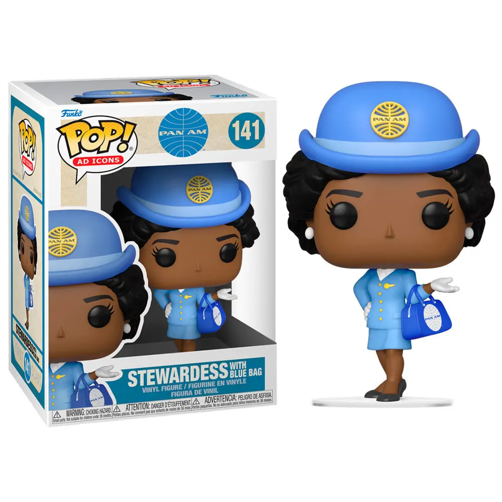 Funko POP figura Pan Am Stewardess with Blue Bag termékfotó