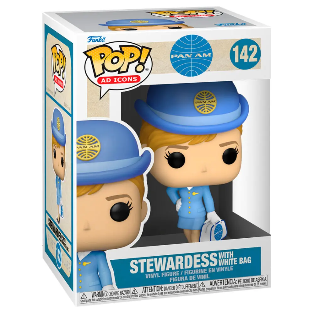 Funko POP figura Pan Am Stewardess with White Bag termékfotó