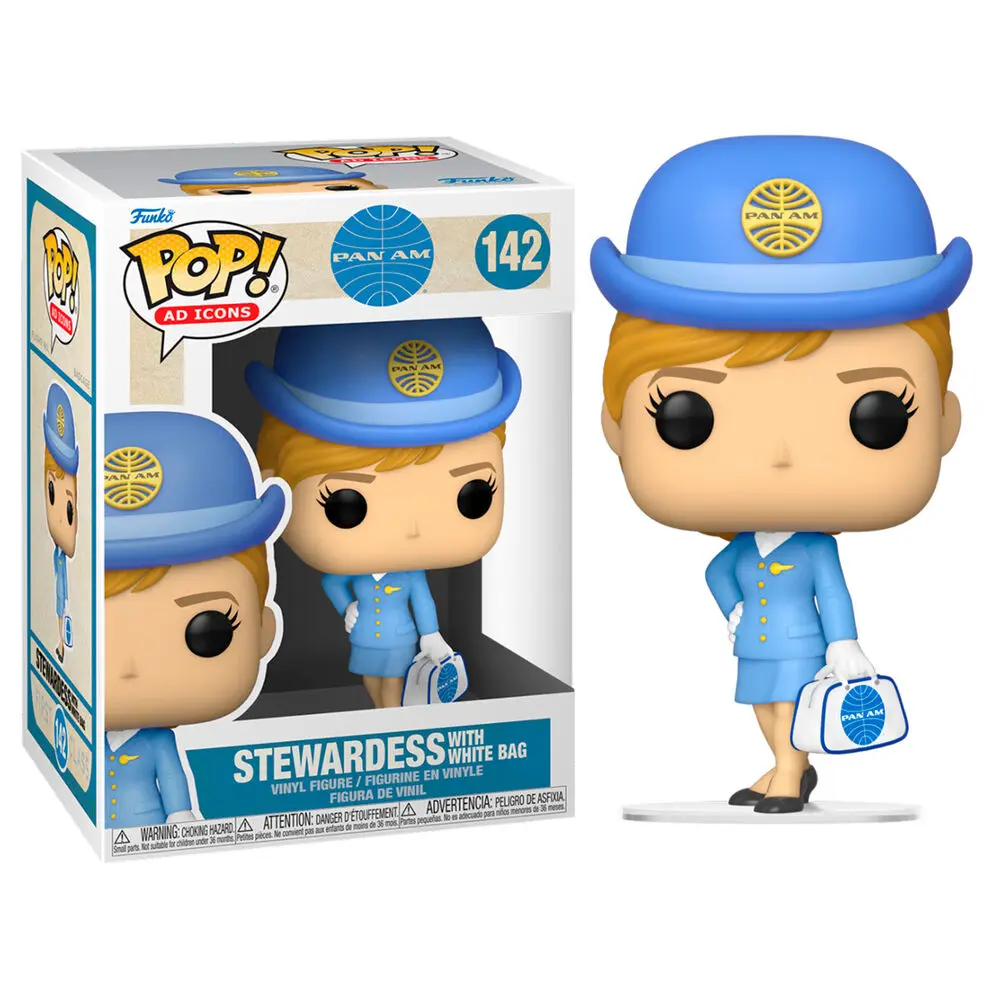 Funko POP figura Pan Am Stewardess with White Bag termékfotó