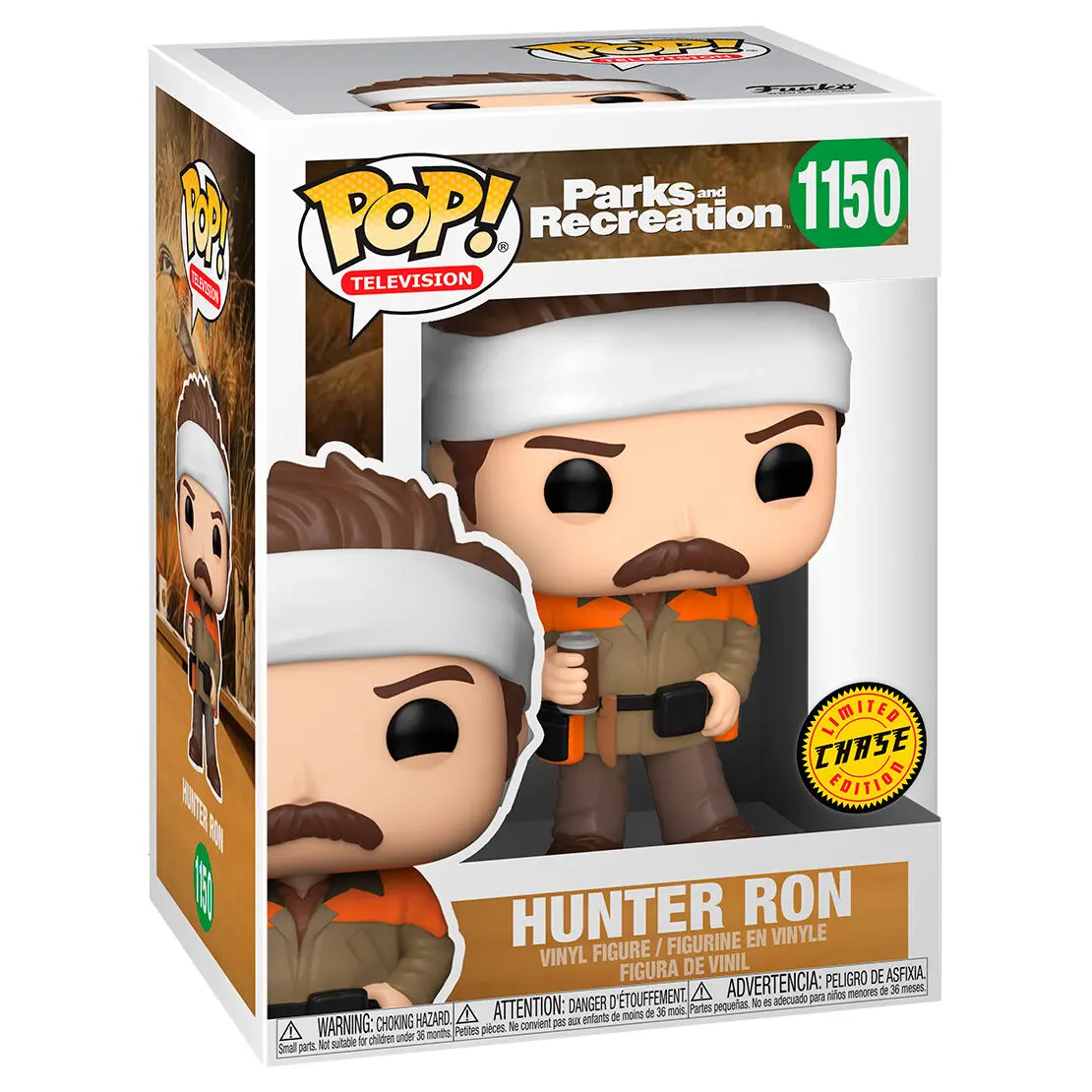 Funko POP figura Parks and Rec Hunter Ron Chase termékfotó