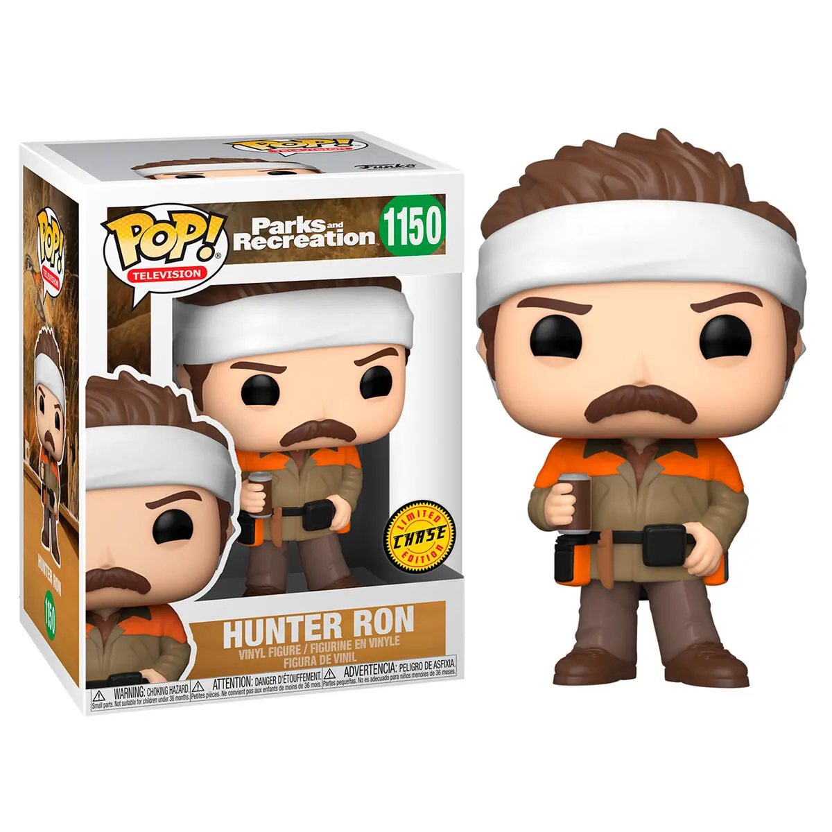 Funko POP figura Parks and Rec Hunter Ron Chase termékfotó