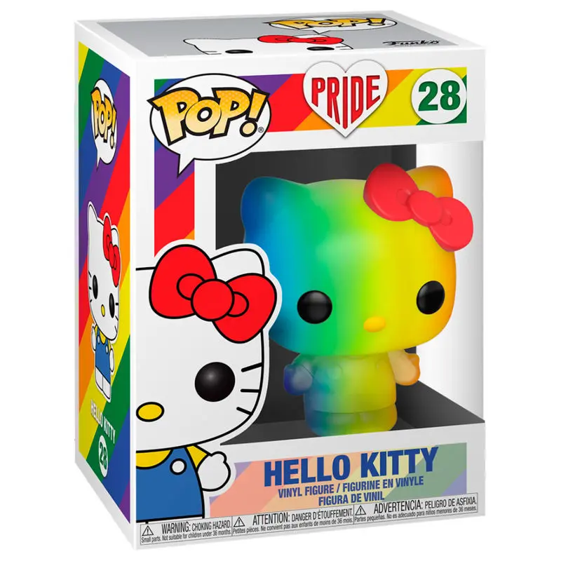 Funko POP figura Pride 2020 Hello Kitty Rainbow termékfotó