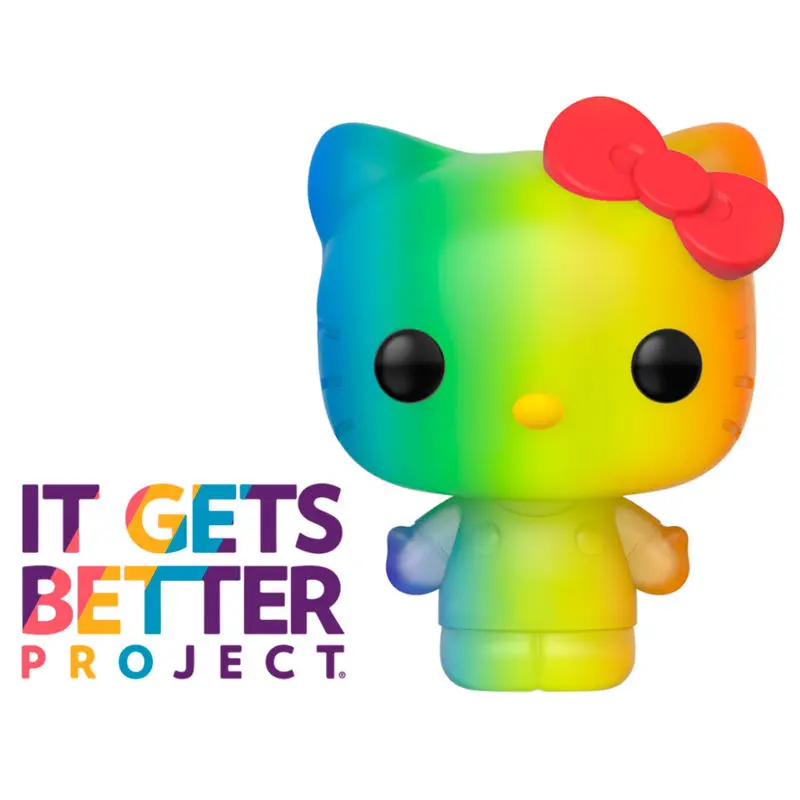 Funko POP figura Pride 2020 Hello Kitty Rainbow termékfotó