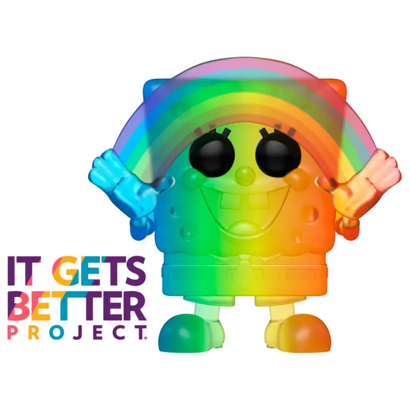 Funko POP figura Pride 2020 Spongebob Rainbow termékfotó