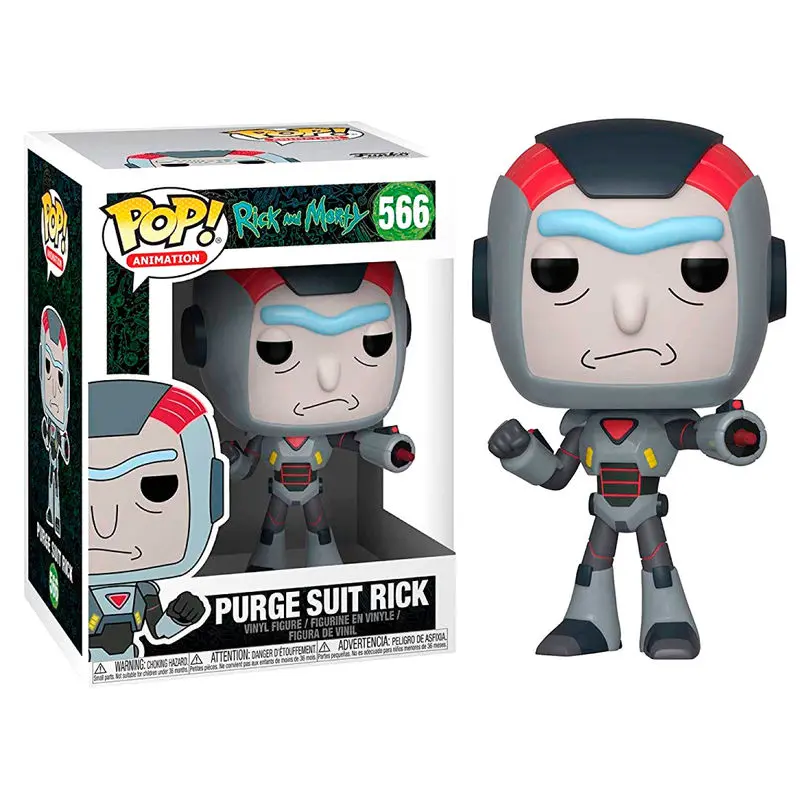 Funko POP figura Rick &amp; Morty Purge Suit Rick termékfotó