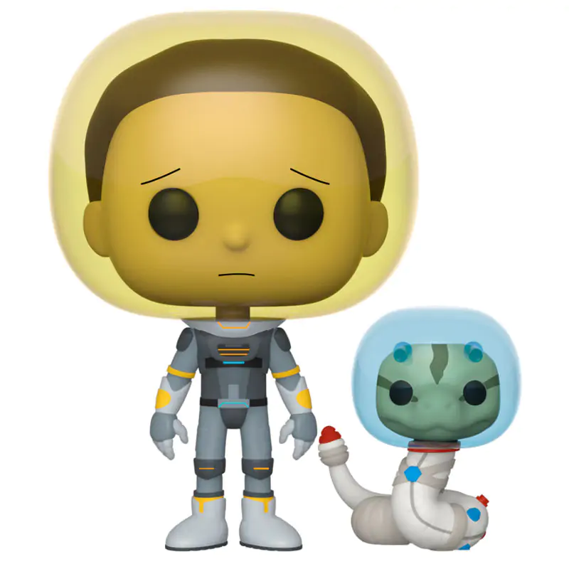 Funko POP figura Rick & Morty űrruhában kígyóval termékfotó