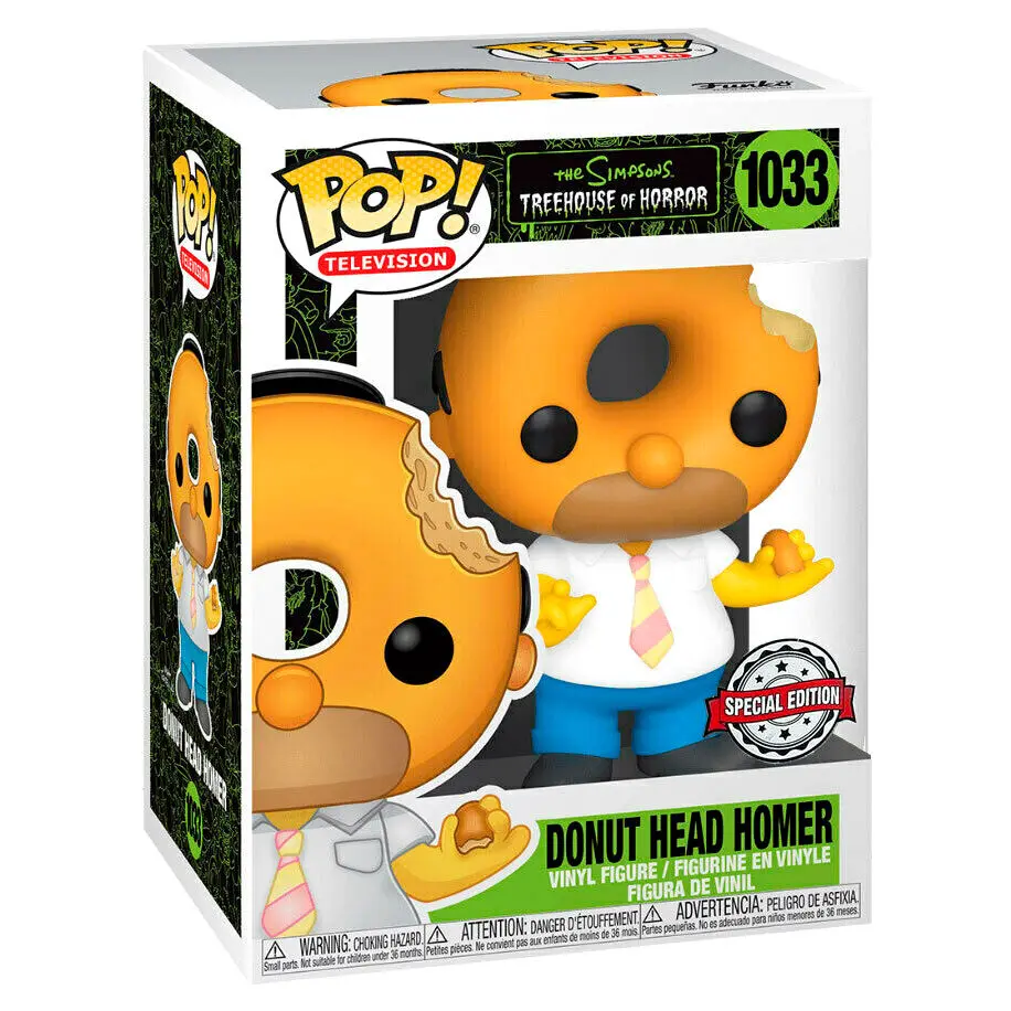 Funko POP figura Simpsons Donut Head Homer Exkluzív termékfotó