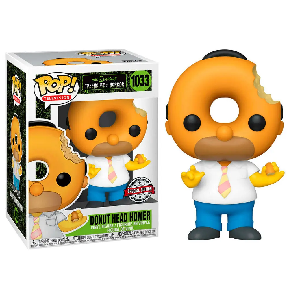 Funko POP figura Simpsons Donut Head Homer Exkluzív termékfotó